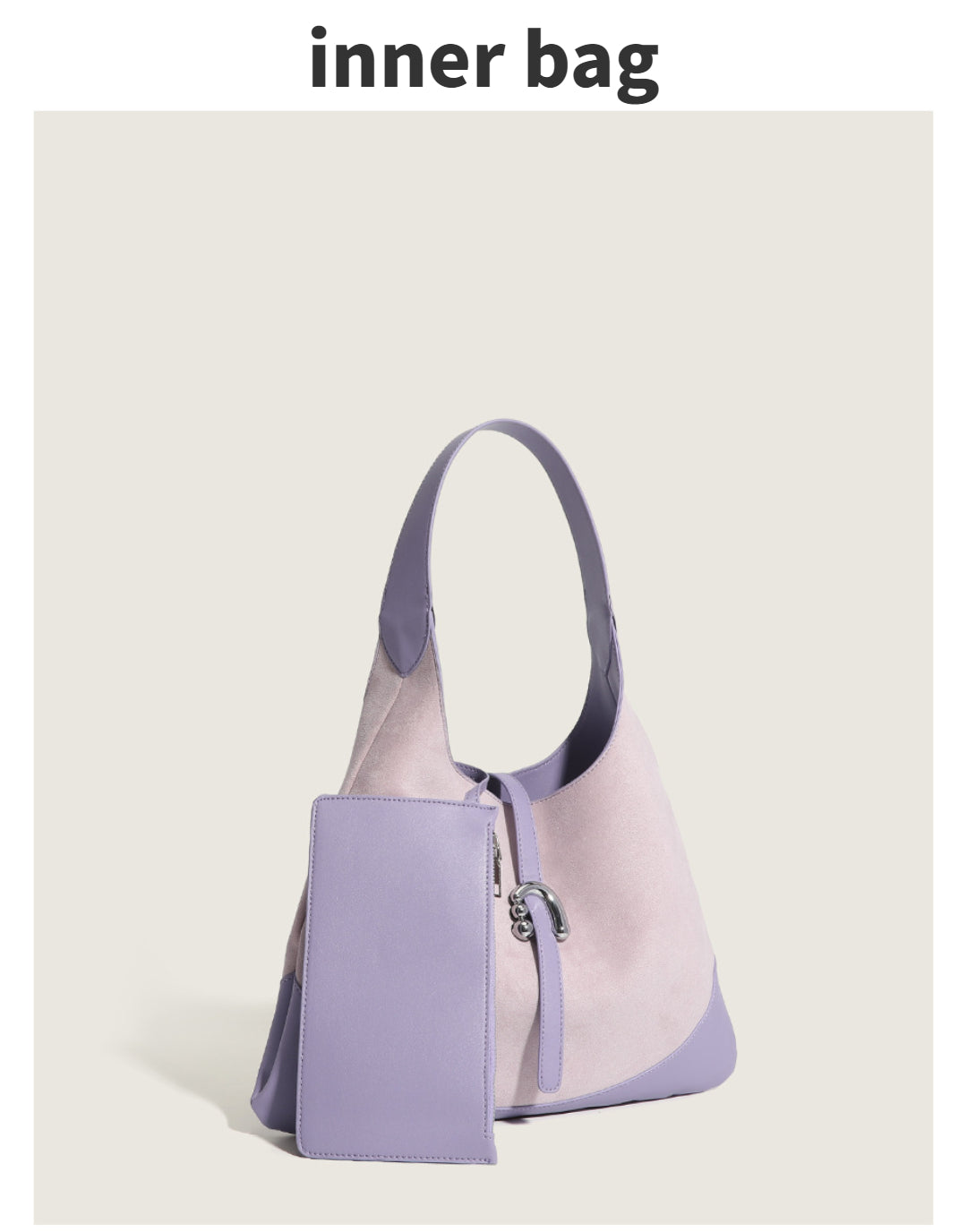 Large-capacity OL Shoulder Bag Mini Tote Underarm Bag