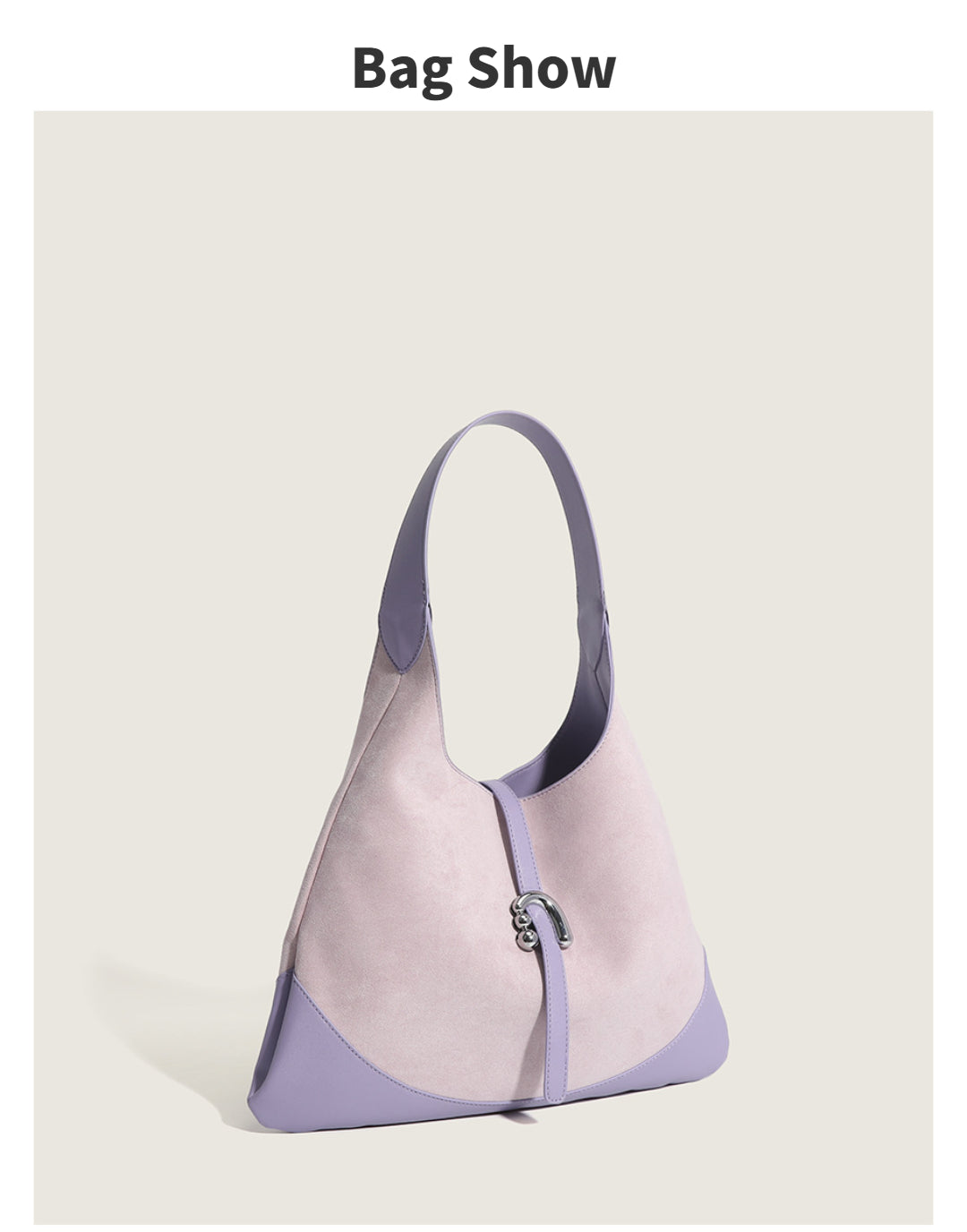 Large-capacity OL Shoulder Bag Mini Tote Underarm Bag
