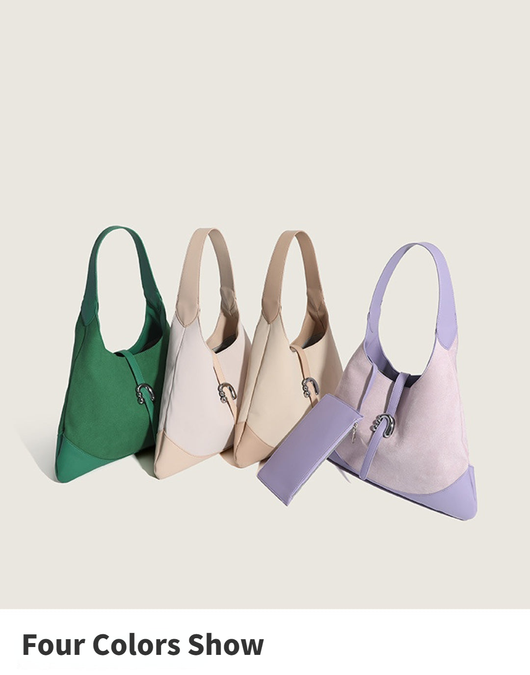 Large-capacity OL Shoulder Bag Mini Tote Underarm Bag
