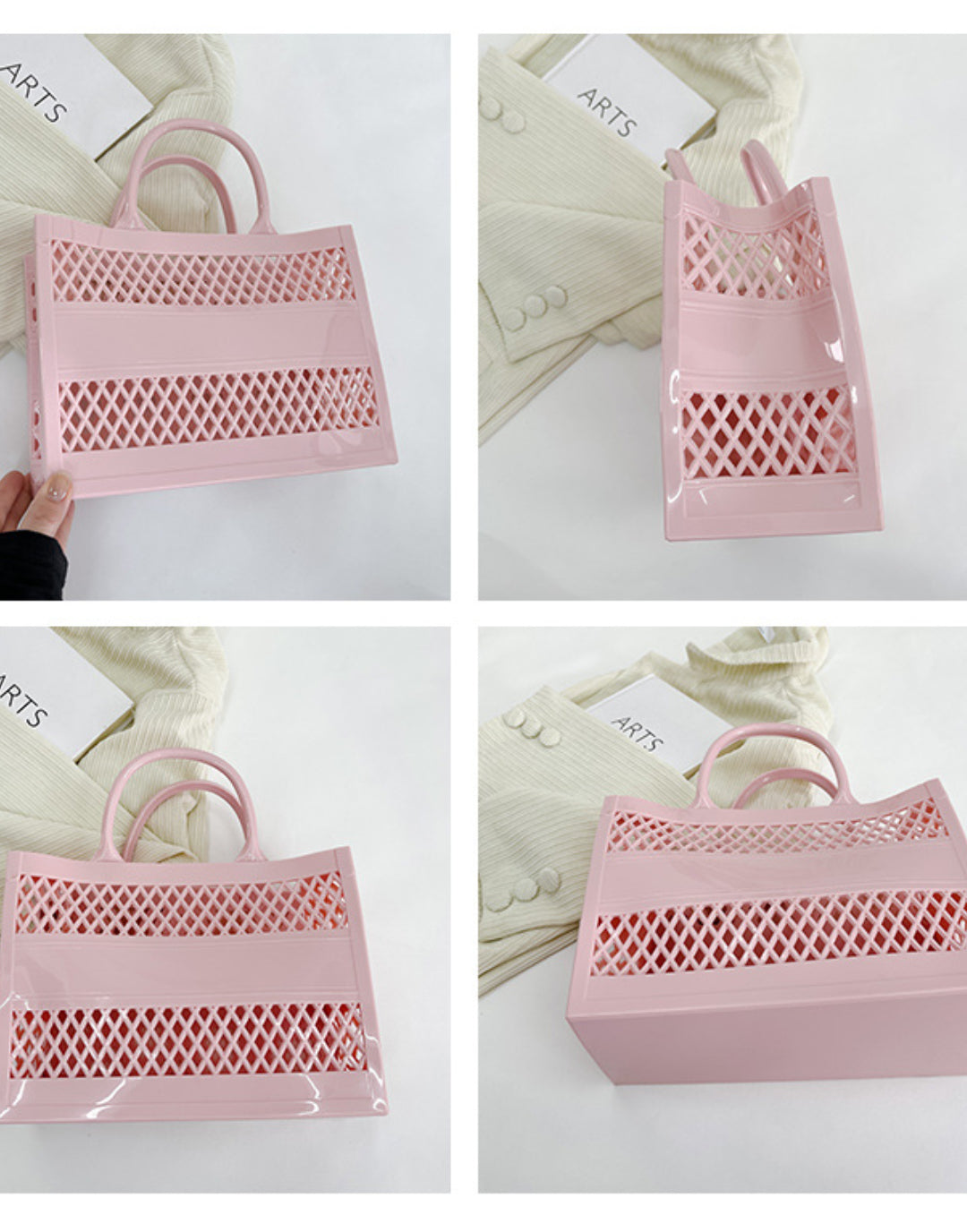 Large Waterproof Washable Tip Proof Durable Open Tote Bag