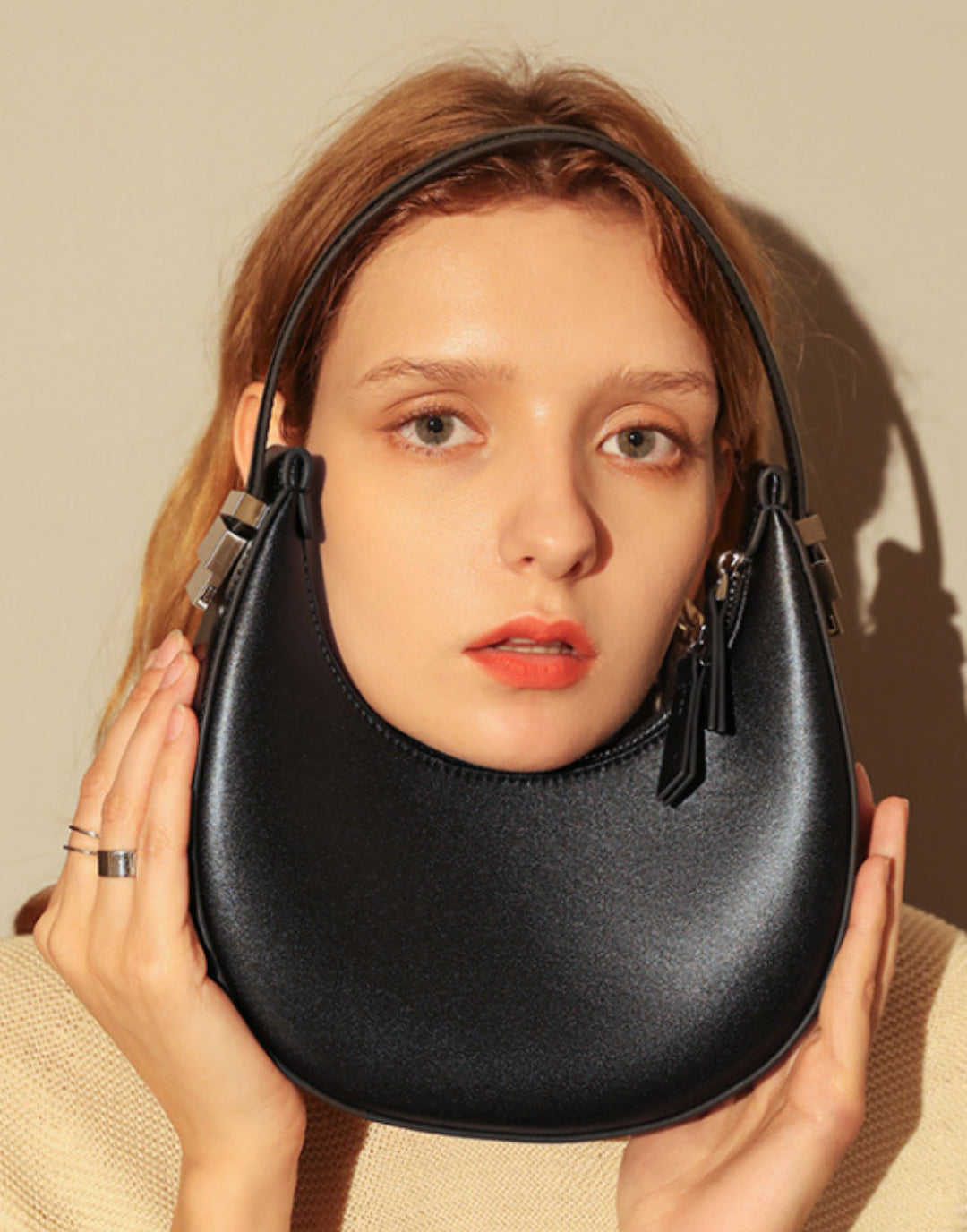 Yenesy Women Crescent Underarm Bag
