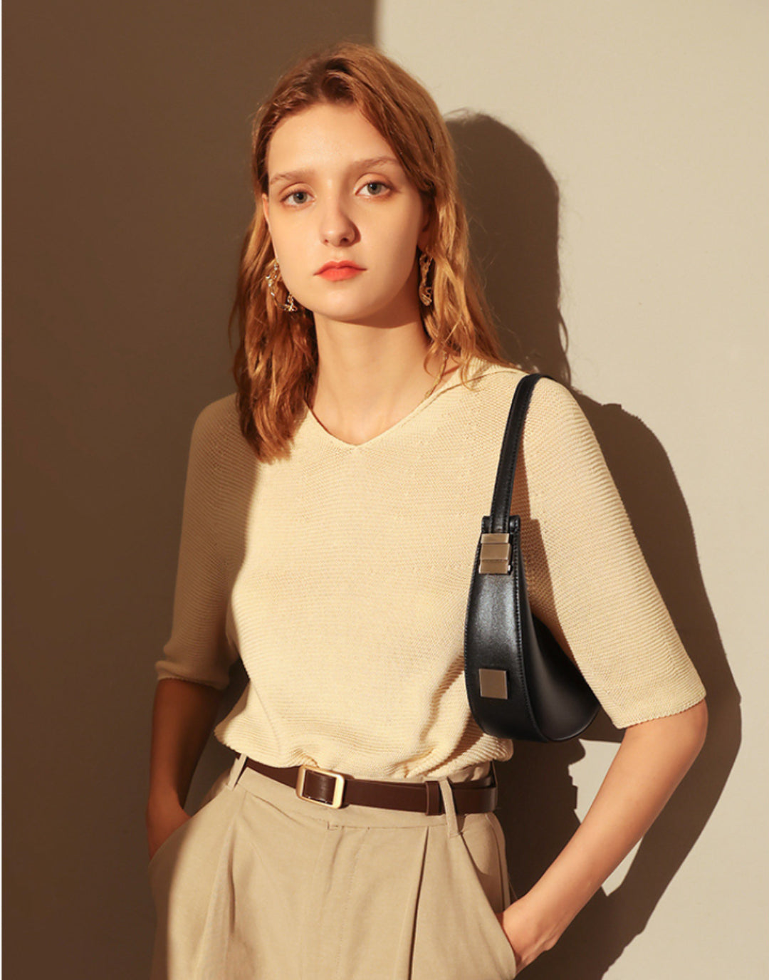 Yenesy Women Crescent Underarm Bag