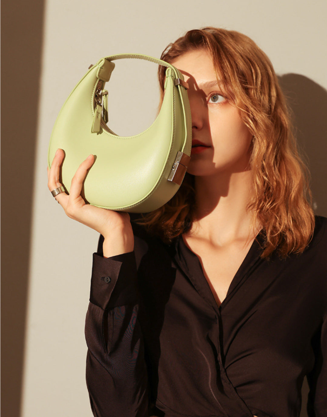 Yenesy Women Crescent Underarm Bag