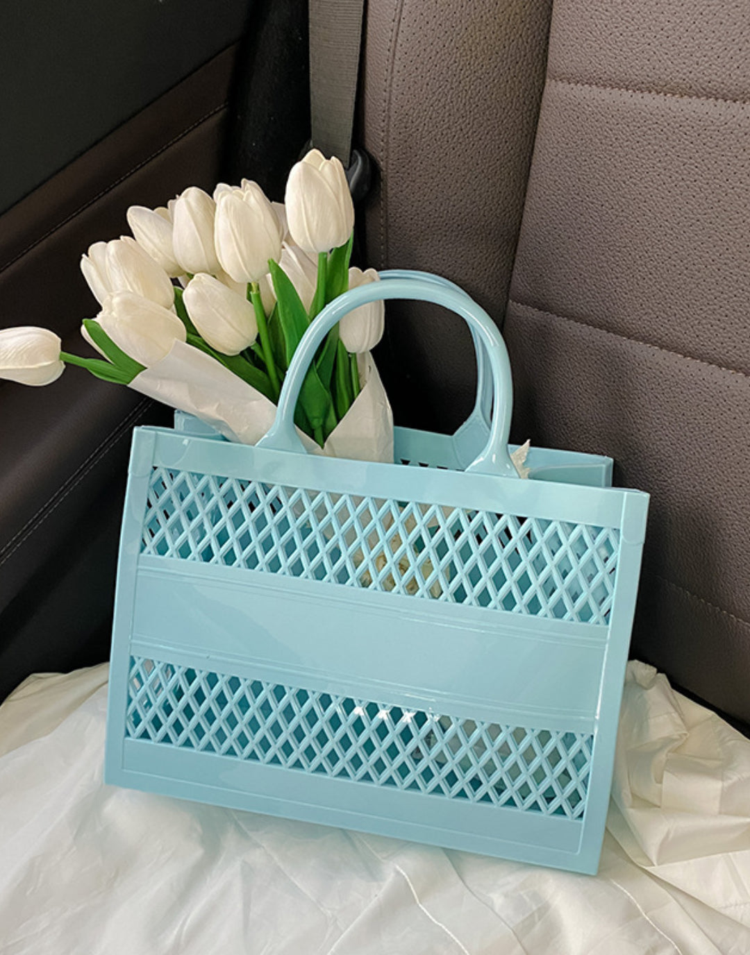 Large Waterproof Washable Tip Proof Durable Open Tote Bag