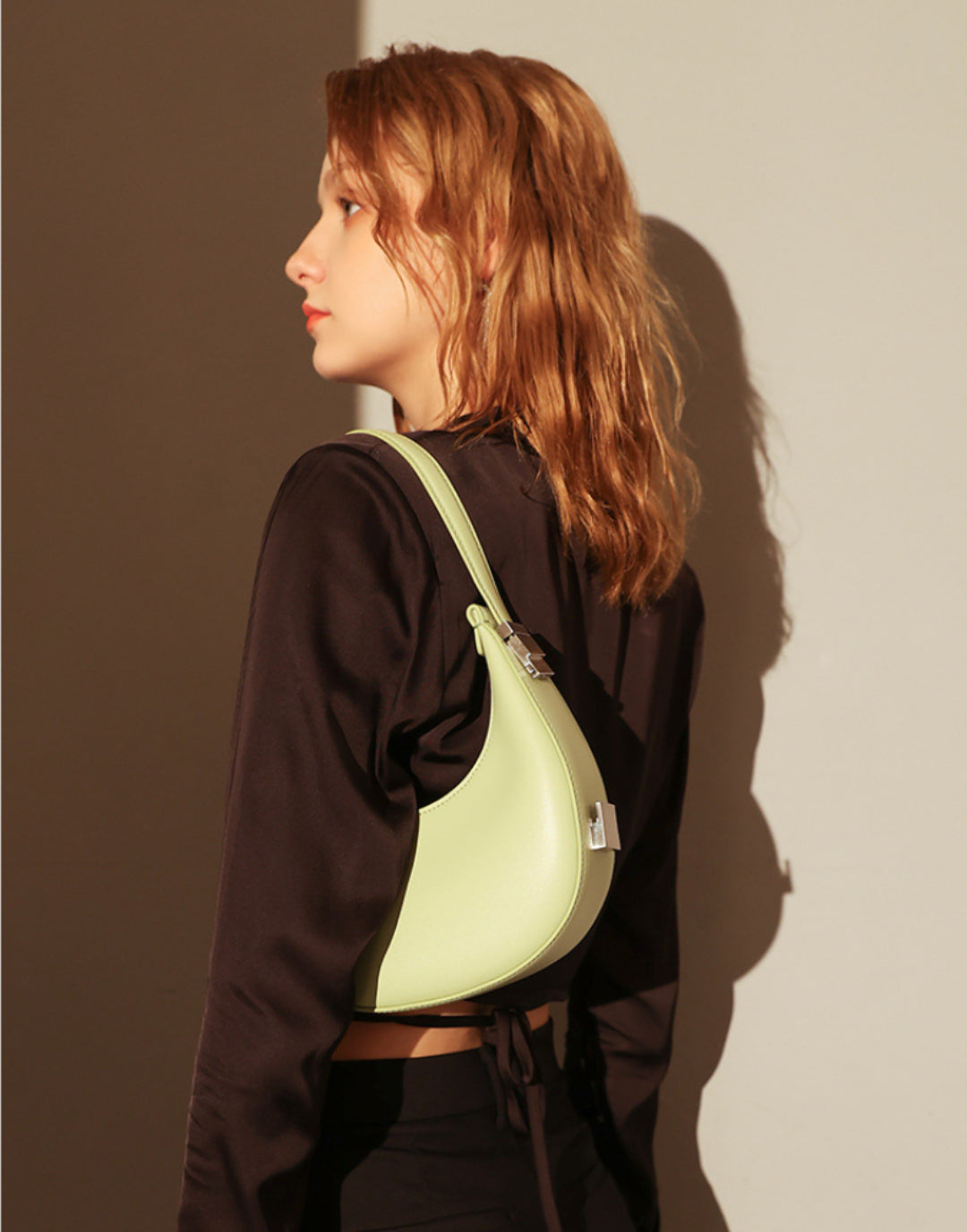 Yenesy Women Crescent Underarm Bag