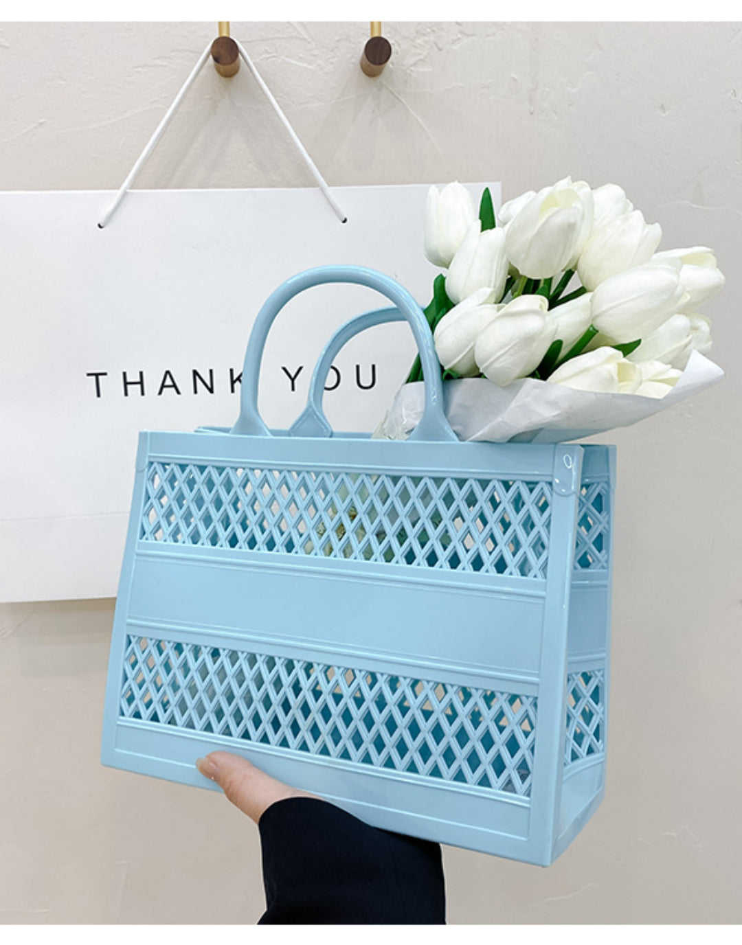 Large Waterproof Washable Tip Proof Durable Open Tote Bag