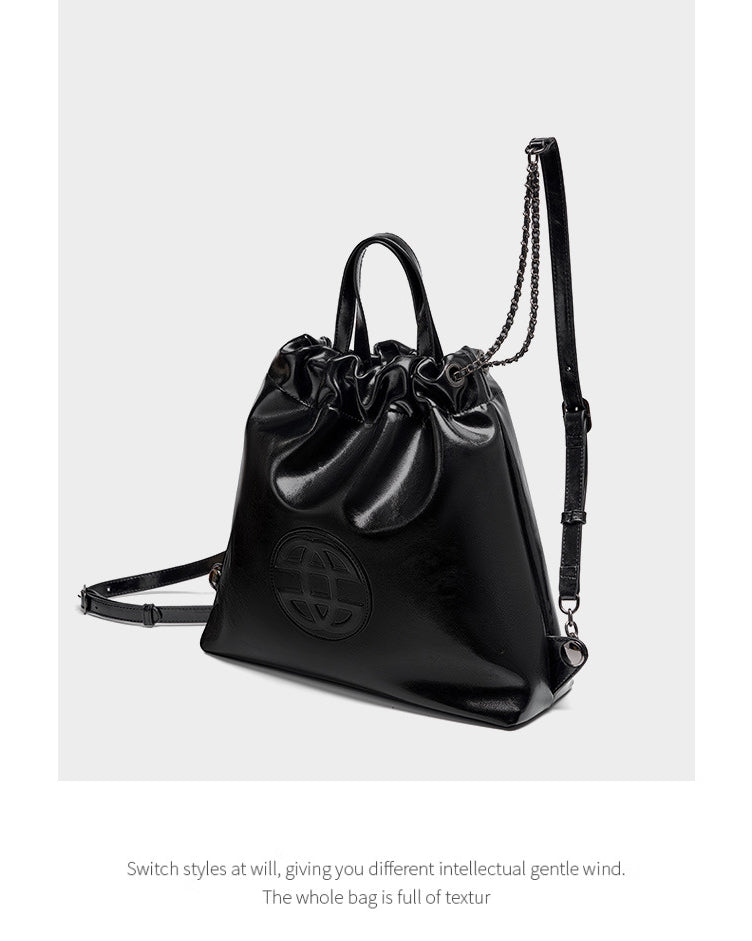 Yenesy Women Cow Leather Backpack Bag
