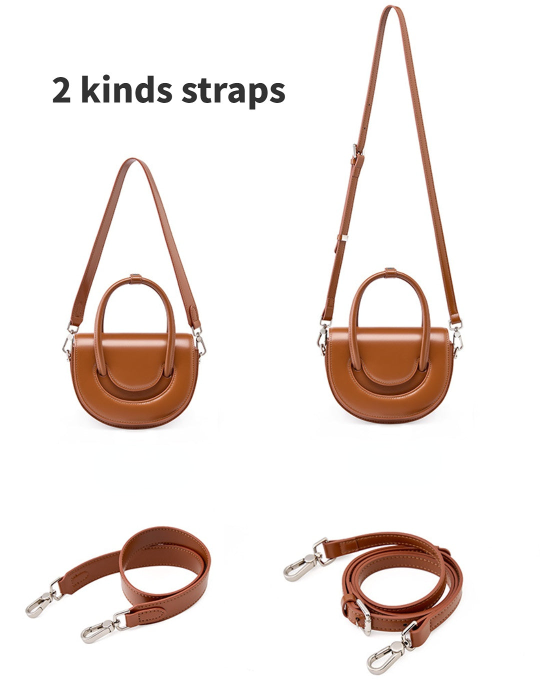 Yenesy Women Saddle Smile Design Bag&Crossbody&Shoulder&Handle Bag