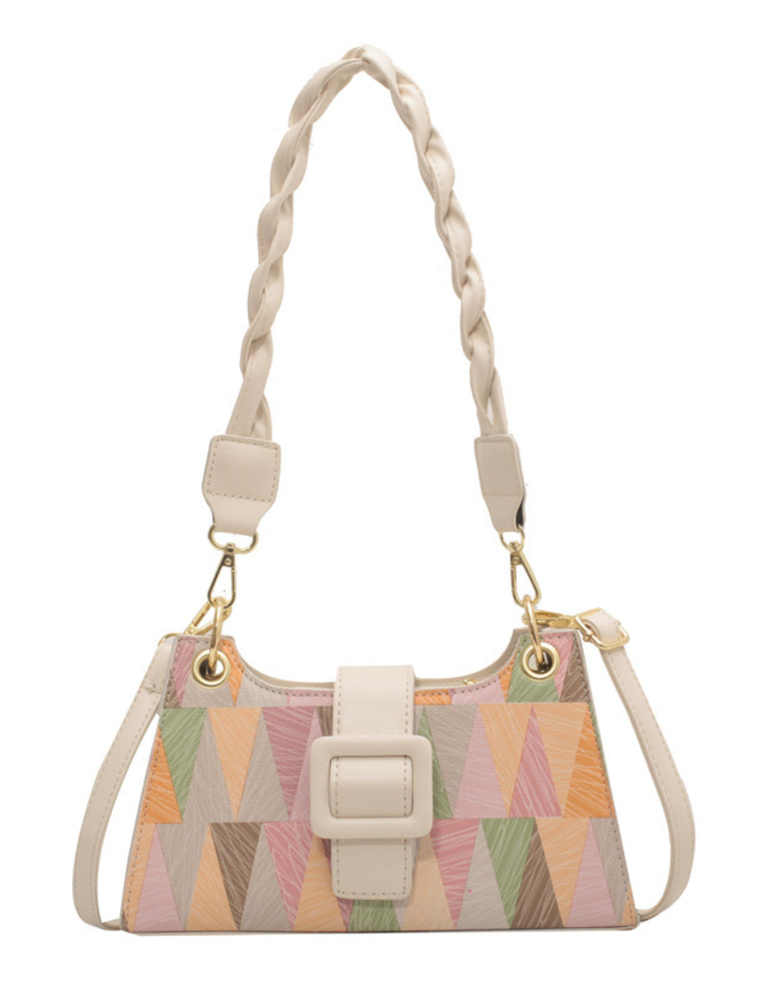 Contrasting Color Small bag Shoulder&Crossbody Bag