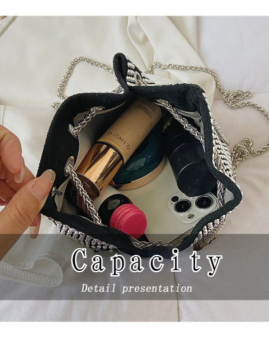 Eye-catching Mini Crossbody Bucket Bag