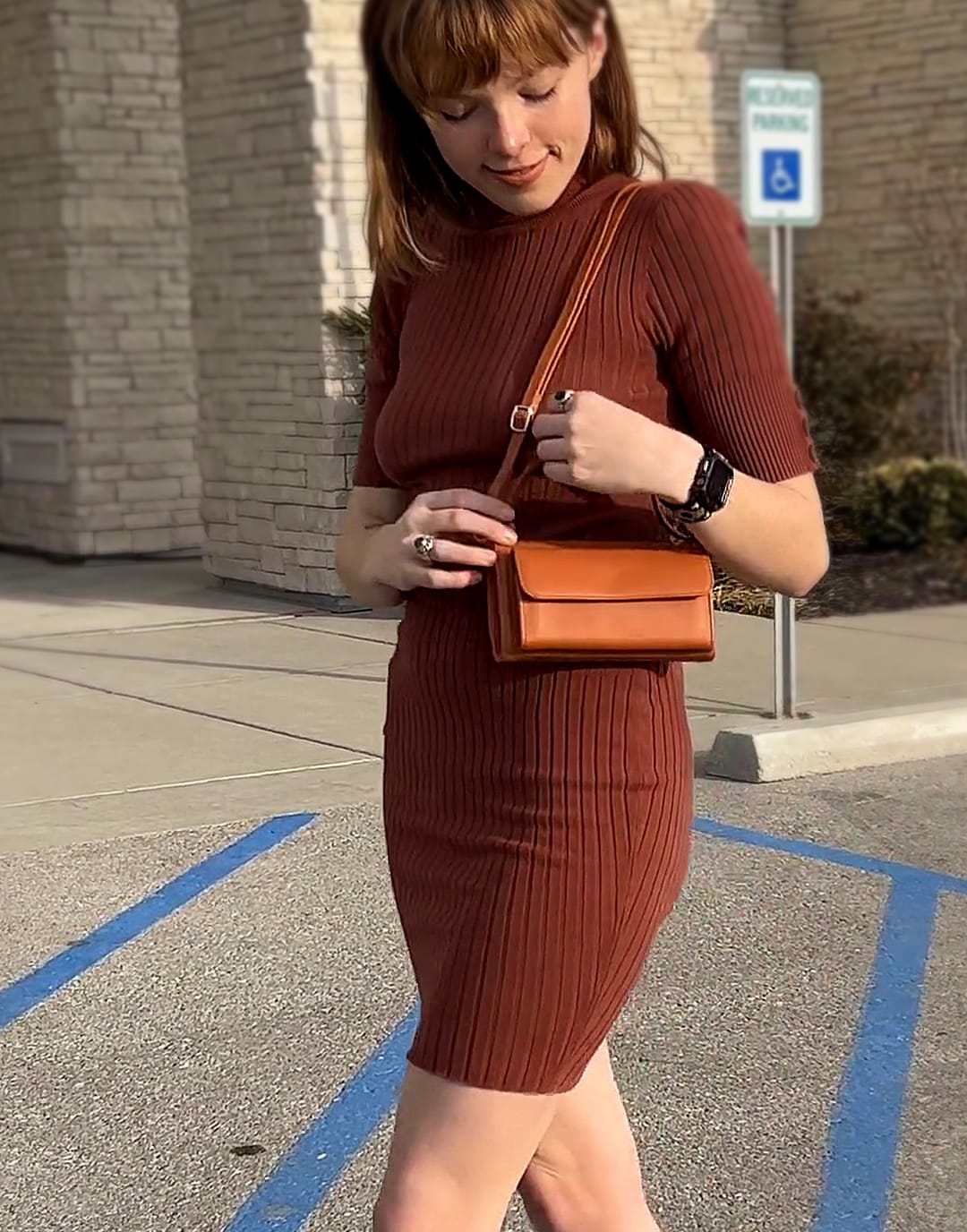 Minimalist Style Crossbody Phone Bag