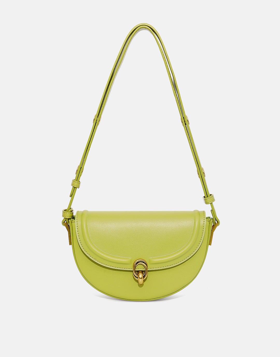 Yenesy Saddle Satchel Flap Cross-body Purse Bag