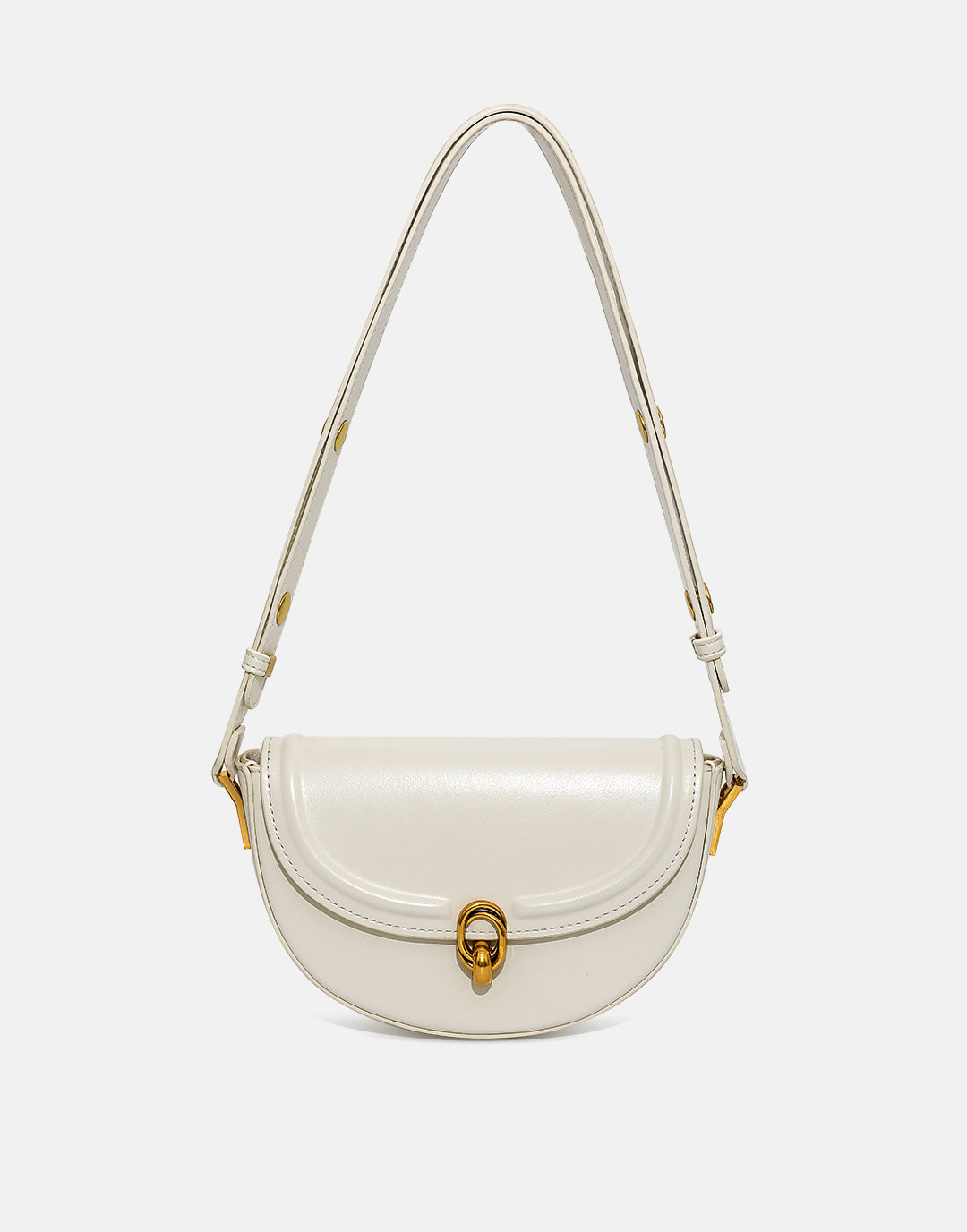 Yenesy Saddle Satchel Flap Cross-body Purse Bag