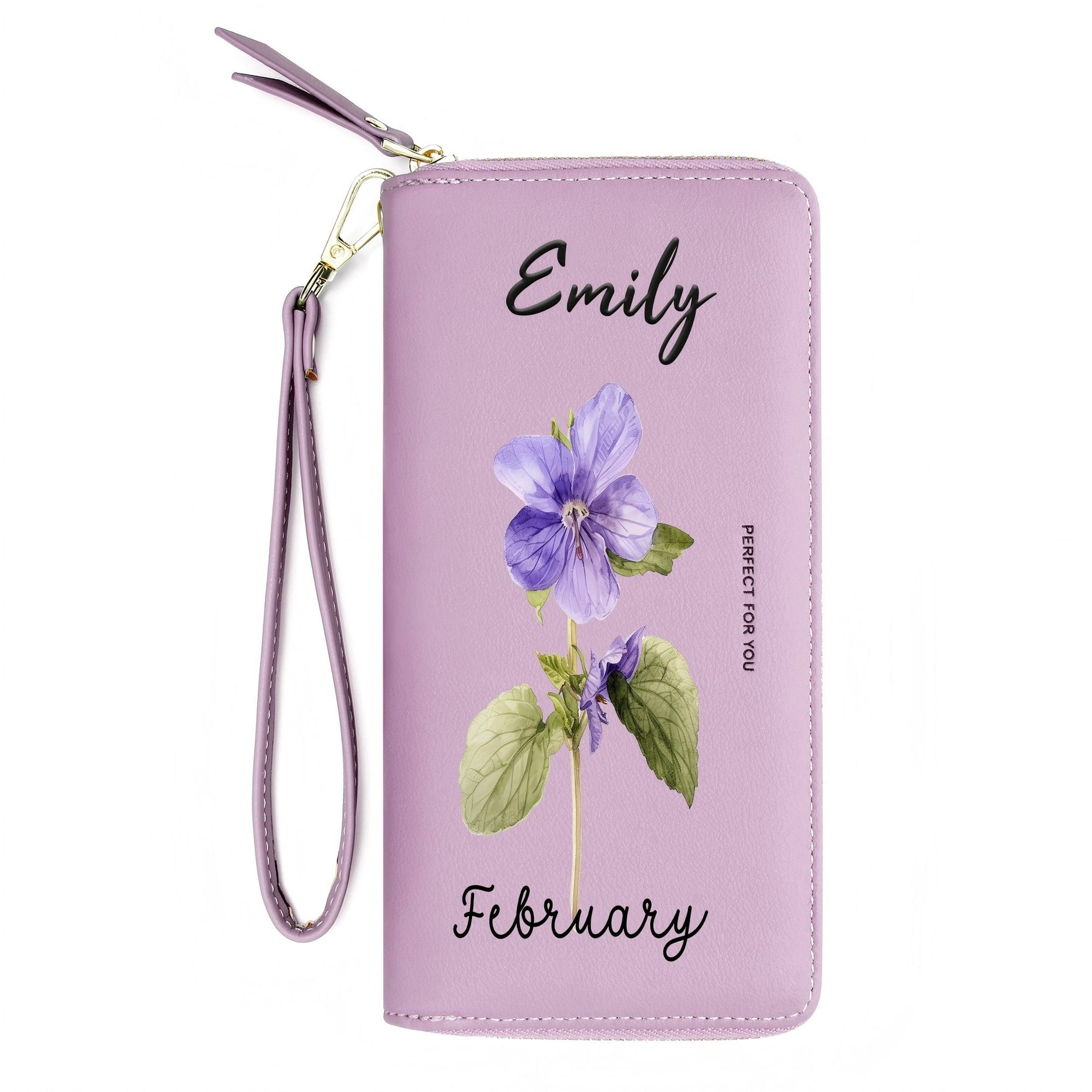 Wallets for Women Large Capacity PU Leather Credit Card Holder Slim Clutch Wristlet Wallet ID Cases - Purse Money Organizers WW09801